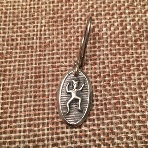 Brownie Scout Rare Vintage Sterling Silver Pendant